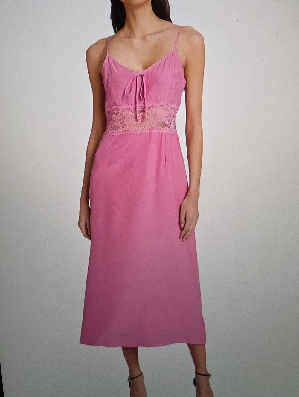 HVN Chrissy Slip Dress Size 2 $495 100% Silk